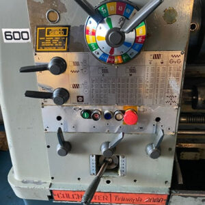 COLCHESTER TRIUMPH 2000 GAP BED LATHE - Image 9